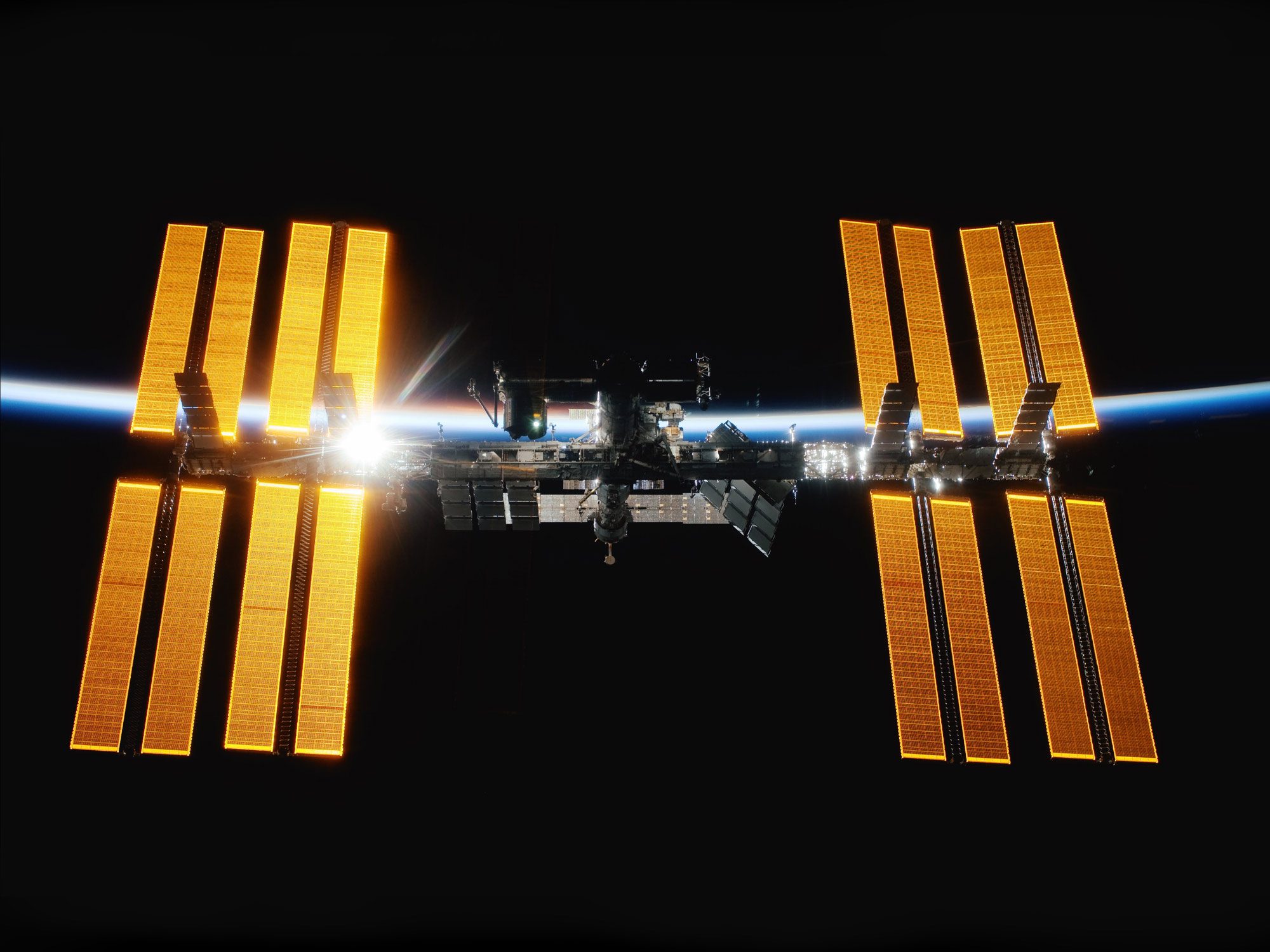 The international space station