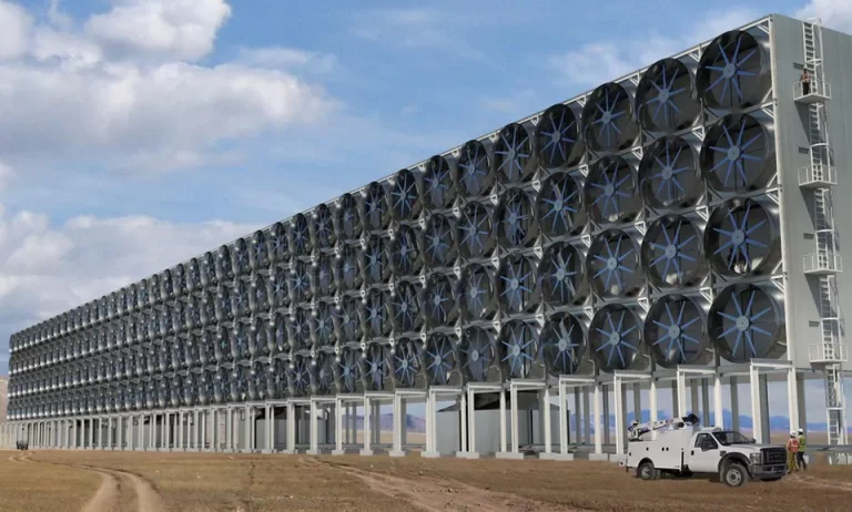 Carbon turbines plant